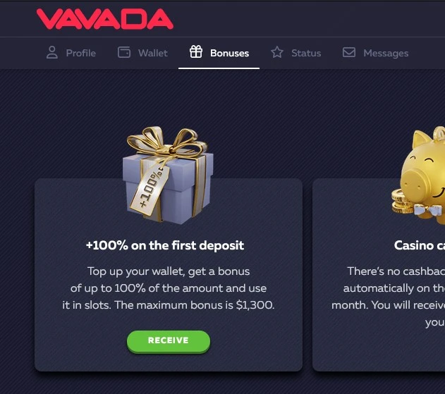 Vavada Casino How to Claim 100% Welcome Bonus