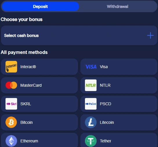 SlotNeo Csino Bonuses Cashier Deposit