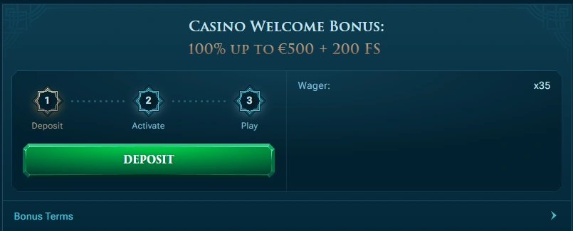 Slotuna My Bonuses Activate