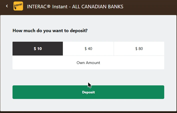 Yukon Gold Casino Deposit Amount