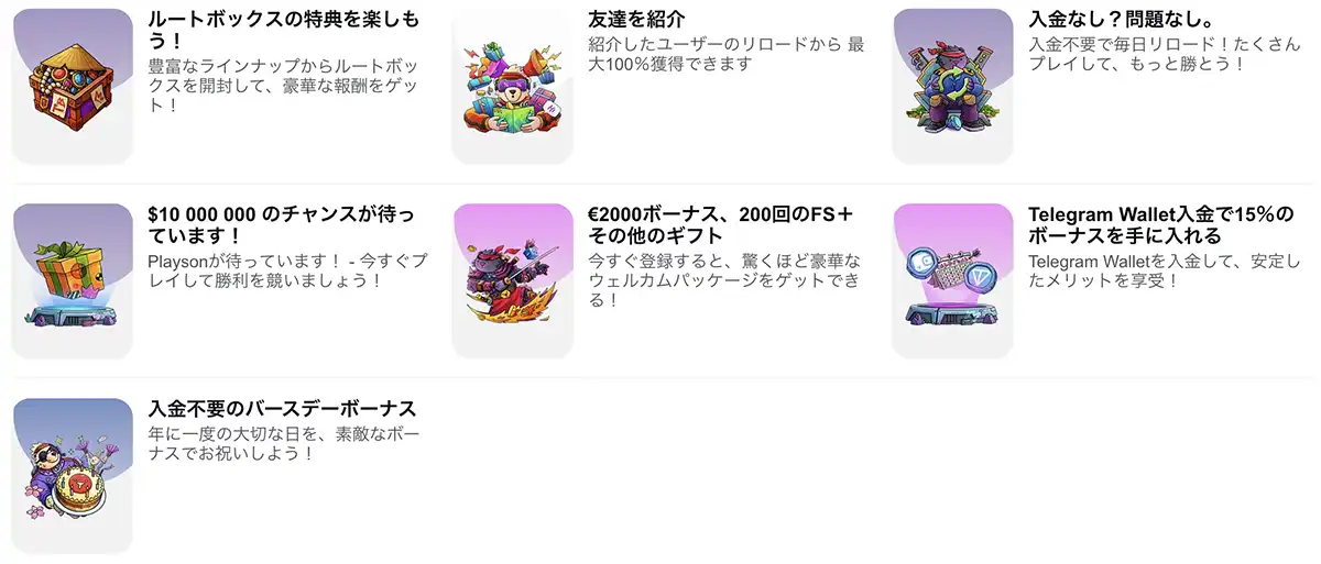 テッドベットのプロモーション