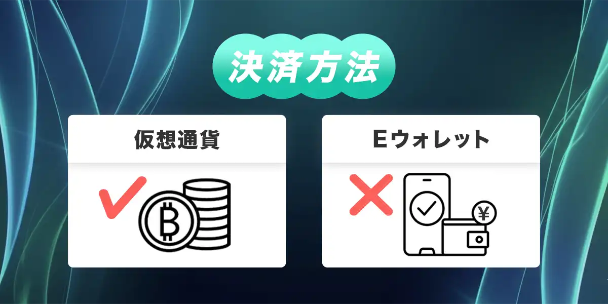 ベットゴートの決済方法