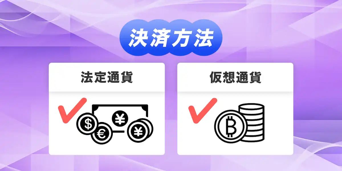 テッドベットの決済方法